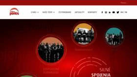 What Nadaciapontis.sk website looked like in 2021 (3 years ago)
