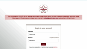 What Nobiaadvantage-uk.co.uk website looked like in 2021 (3 years ago)