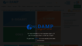 What Nldamp.nl website looked like in 2021 (3 years ago)
