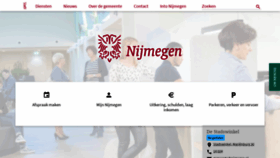 What Nijmegen.nl website looked like in 2021 (3 years ago)