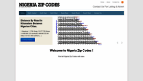 What Nigeriazipcodes.com website looked like in 2021 (3 years ago)