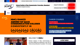 What Nimcj.org website looked like in 2021 (4 years ago)