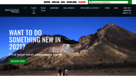 What Nationalpark.co.nz website looked like in 2021 (3 years ago)