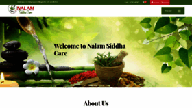 What Nalamsiddha.com.sg website looked like in 2021 (3 years ago)