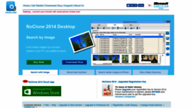 What Noclone.net website looked like in 2021 (4 years ago)