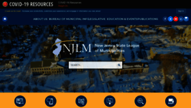 What Njlm.org website looked like in 2021 (3 years ago)