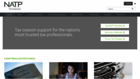 What Natptax.com website looked like in 2021 (3 years ago)