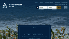 What Newburyportbank.com website looked like in 2021 (3 years ago)