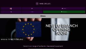What Ninecircles.co.uk website looked like in 2021 (3 years ago)