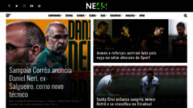 What Ne45.com.br website looked like in 2021 (4 years ago)