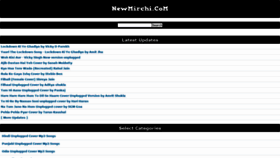 What Newmirchi.com website looked like in 2021 (3 years ago)
