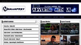 What Naijaprey.com website looked like in 2021 (3 years ago)
