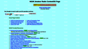 What Ng3k.com website looked like in 2021 (3 years ago)