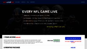 What Nfllivehd.com website looked like in 2021 (2 years ago)