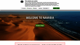 What Namibian.org website looked like in 2021 (3 years ago)