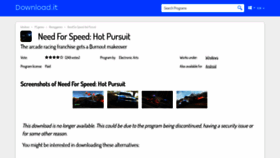 What Need-for-speed-hot-pursuit.jaleco.com website looked like in 2021 (3 years ago)