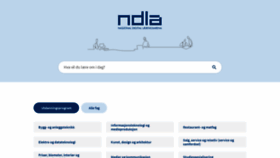 What Ndla.no website looked like in 2021 (3 years ago)