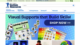 What Nationalautismresources.com website looked like in 2021 (2 years ago)