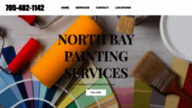 What Northbaypaintingservices.com website looked like in 2021 (2 years ago)