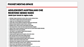 What Nextad.space website looked like in 2021 (3 years ago)