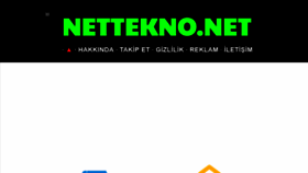 What Nettekno.net website looked like in 2021 (4 years ago)