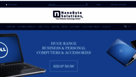 What Nanobytesolutions.com.au website looked like in 2021 (4 years ago)