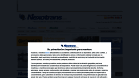 What Nexotrans.com website looked like in 2021 (2 years ago)