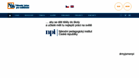 What Nuv.cz website looked like in 2021 (2 years ago)