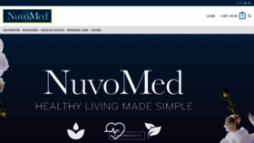 What Nuvomed.us website looked like in 2021 (2 years ago)