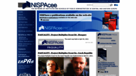 What Nispa.org website looked like in 2021 (2 years ago)