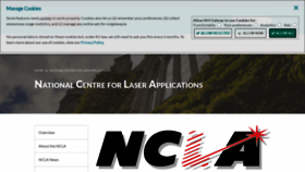 What Ncla.ie website looked like in 2021 (2 years ago)