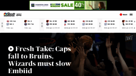 What Nbcsportswashington.com website looked like in 2021 (2 years ago)