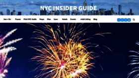 What Nycinsiderguide.com website looked like in 2021 (2 years ago)