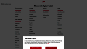 What Newbalance.eu website looked like in 2021 (4 years ago)