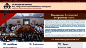 What Nifm.ac.in website looked like in 2021 (2 years ago)