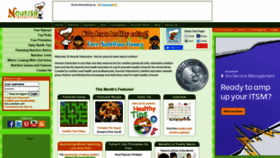 What Nourishinteractive.com website looked like in 2021 (2 years ago)