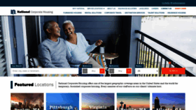 What Nationalcorporatehousing.com website looked like in 2021 (2 years ago)