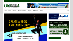 What Nigeriawebsitedesign.com website looked like in 2021 (2 years ago)