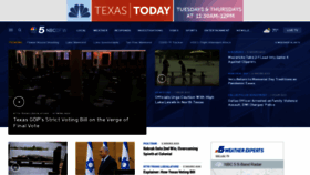 What Nbcdfw.com website looked like in 2021 (2 years ago)