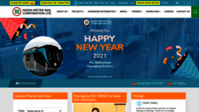 What Nmrcnoida.com website looked like in 2021 (2 years ago)