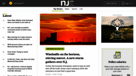 What Nj.com website looked like in 2021 (2 years ago)