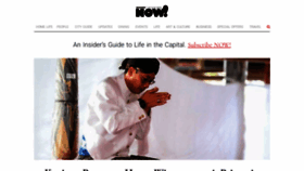 What Nowjakarta.co.id website looked like in 2021 (2 years ago)