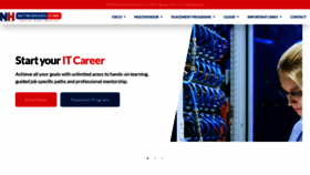 What Networkershome.com website looked like in 2021 (2 years ago)