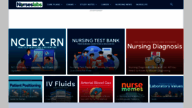 What Nurseslabs.com website looked like in 2021 (2 years ago)