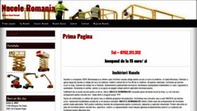 What Nacele-romania.ro website looked like in 2021 (2 years ago)