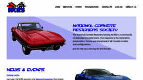 What Ncrs.org website looked like in 2021 (4 years ago)
