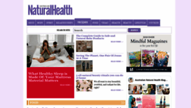 What Naturalhealthmag.com.au website looked like in 2021 (2 years ago)