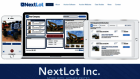 What Nextlot.com website looked like in 2021 (2 years ago)