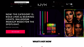 What Nyxcosmetics.ca website looked like in 2021 (2 years ago)