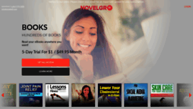What Novelgr8.com website looked like in 2021 (2 years ago)